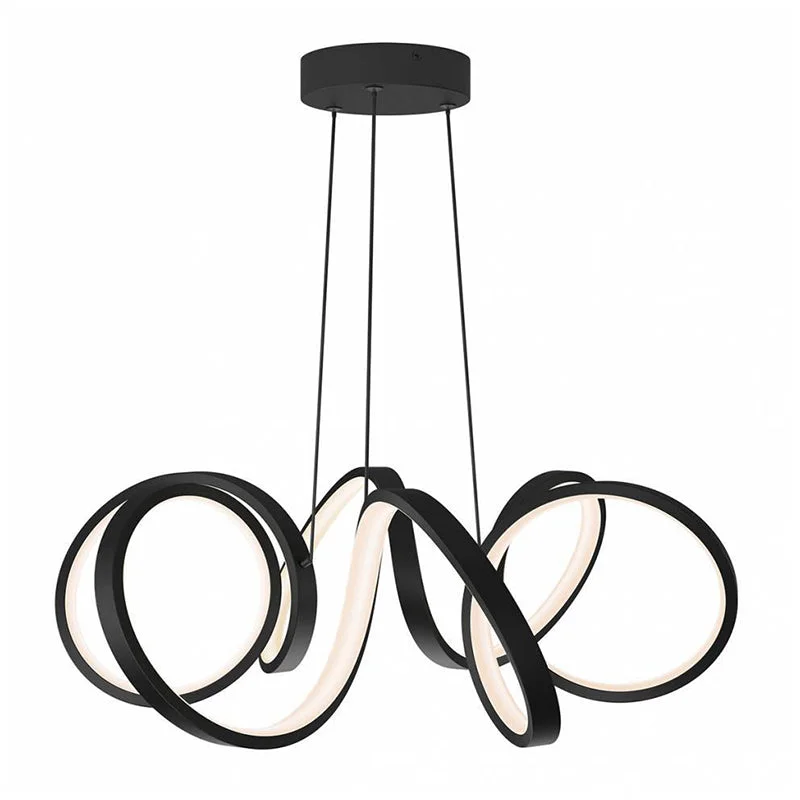 Industrial Flood Lighting for Outdoor Loading DocksPDT-SR Swirl Ribbon 1-lt 24" LED Pendant Industrial Flood Lighting for Outdoor Loading DocksPDT-SR Swirl Ribbon 1-lt 24" LED Pendant