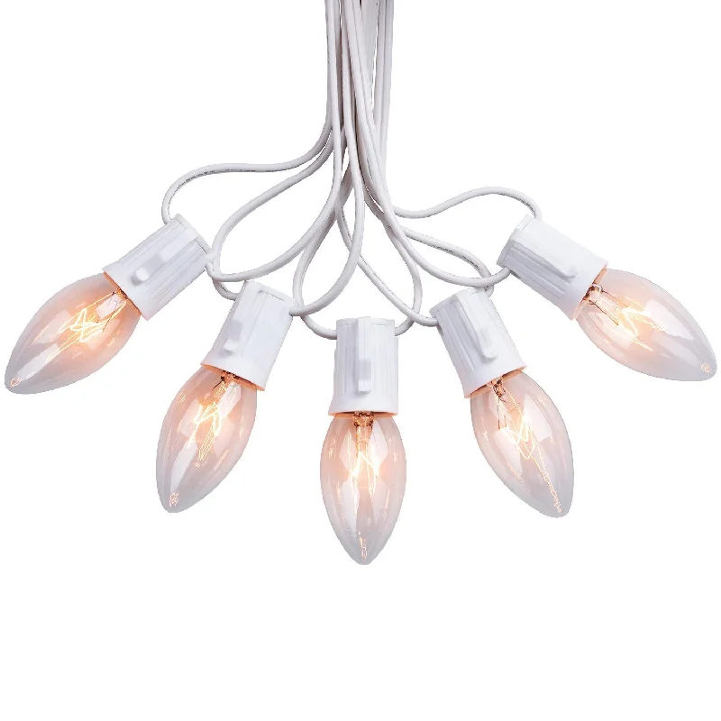 Color - Changing LED String Lights for Christmas DecorChristmas C9 Strawberry Incandescent String Lights on White Wire Color - Changing LED String Lights for Christmas DecorChristmas C9 Strawberry Incandescent String Lights on White Wire