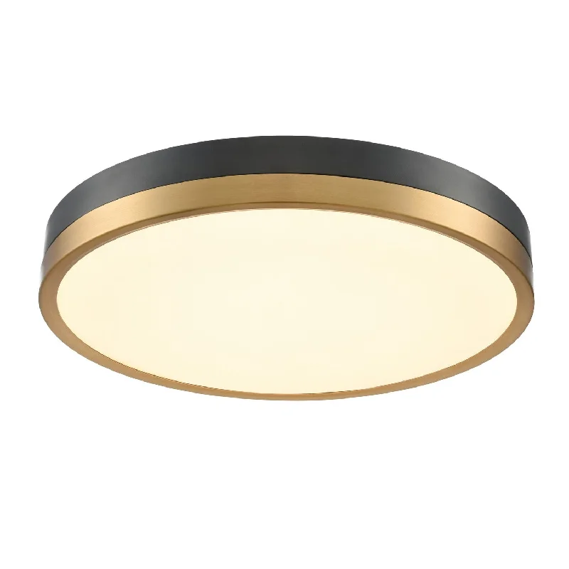 Industrial Lighting for Metal Fabrication ShopsTemagami LED Flush Mount