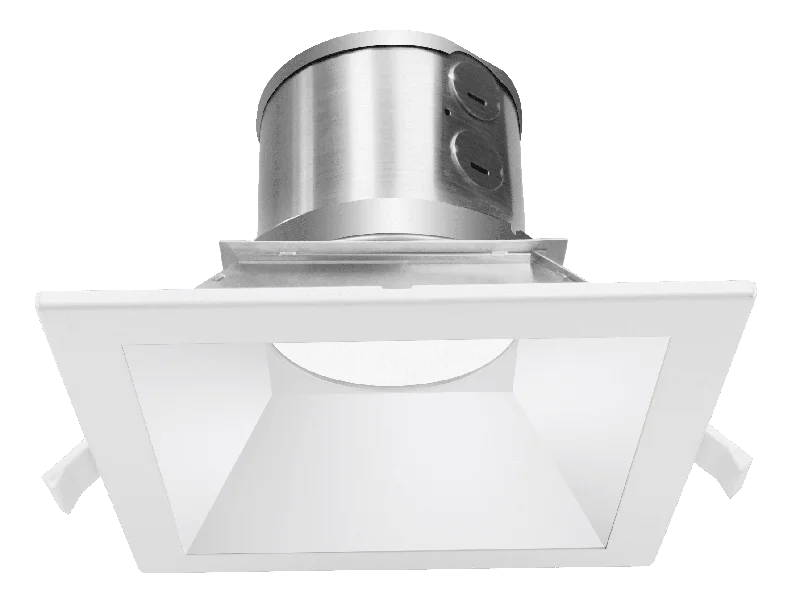 String Lights for Outdoor Dining AreasWestgate CRLC6-40W-MCTP-S-D-WH 6" Square LED Commercial Recessed Light - White
