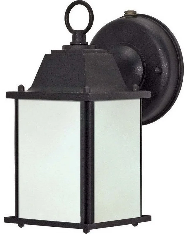 Nuvo Lighting 60-2529 One Light Energy Efficient Fluorescent Exterior Outdoor Wall Lantern in Textured Black Finish Nuvo Lighting 60-2529 One Light Energy Efficient Fluorescent Exterior Outdoor Wall Lantern in Textured Black Finish