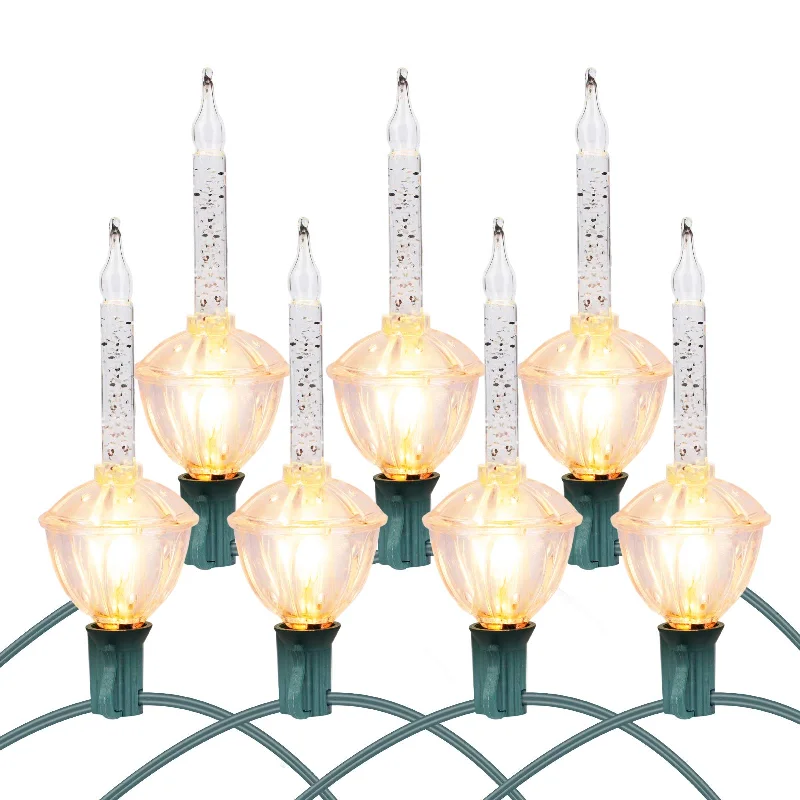 LED String Lights with Warm White GlowChristmas Incandescent Vintage Bubble String Lights LED String Lights with Warm White GlowChristmas Incandescent Vintage Bubble String Lights