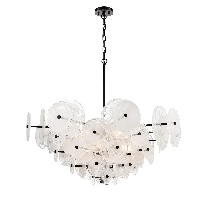 Industrial Lighting for Printing Press FacilitiesCarousel Six Light Pendant