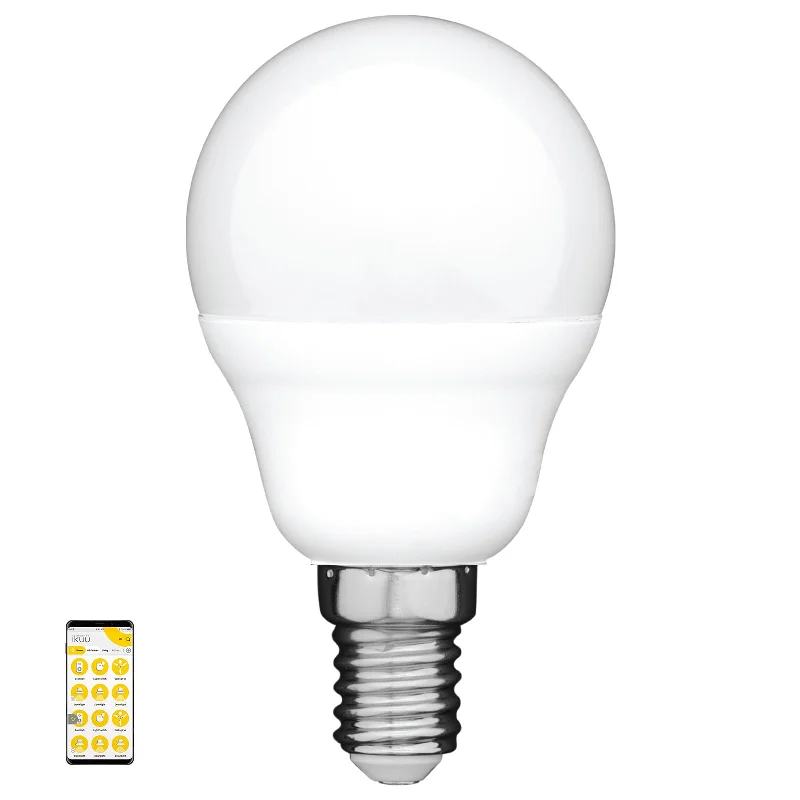 Color - Tunable Industrial Lighting for Special ApplicationsFancy Round Ikuü Smart Zigbee E14 LED Globe Color - Tunable Industrial Lighting for Special ApplicationsFancy Round Ikuü Smart Zigbee E14 LED Globe