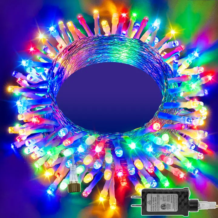 Solar - Powered String Lights for Energy - Saving BackyardsOllny 120 LED 40ft Multicolor Connectable String Lights (Clear Cable, Plug in, 8 Modes) Solar - Powered String Lights for Energy - Saving BackyardsOllny 120 LED 40ft Multicolor Connectable String Lights (Clear Cable, Plug in, 8 Modes)