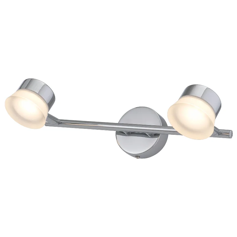 Industrial Lighting for Printing Press FacilitiesPaisley 2 X 4.5W Straight Bar LED Spotlight - Polished Chrome Industrial Lighting for Printing Press FacilitiesPaisley 2 X 4.5W Straight Bar LED Spotlight - Polished Chrome