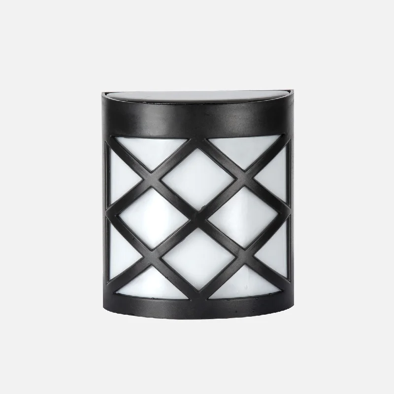String Lights for Porch LightingGigalumi Grid Solar Fence Lights Set  (8 Pack)