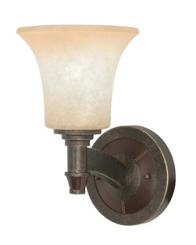 Nuvo Lighting 60-2451 Viceroy Collection One Light Energy Efficient Fluorescent Wall Sconce in Golden Umber Finish Nuvo Lighting 60-2451 Viceroy Collection One Light Energy Efficient Fluorescent Wall Sconce in Golden Umber Finish