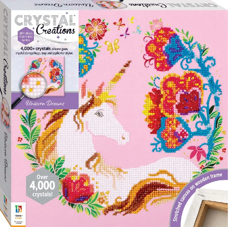 Crystal Creations Canvas, Unicorn Dreams