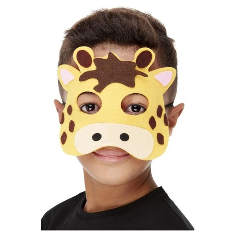 Giraffe Felt Mask