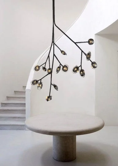 Bohemian - Style Beaded Chandeliers for Eclectic DecorBRANCH 20 Black Chandelier
