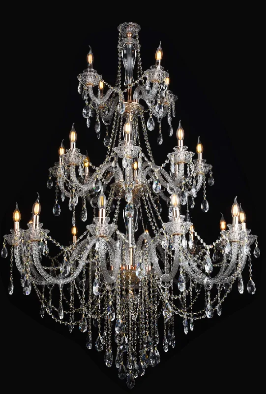 Mid - Century Modern Chandeliers for Vintage AppealCalabash 24-Lamp Chandelier