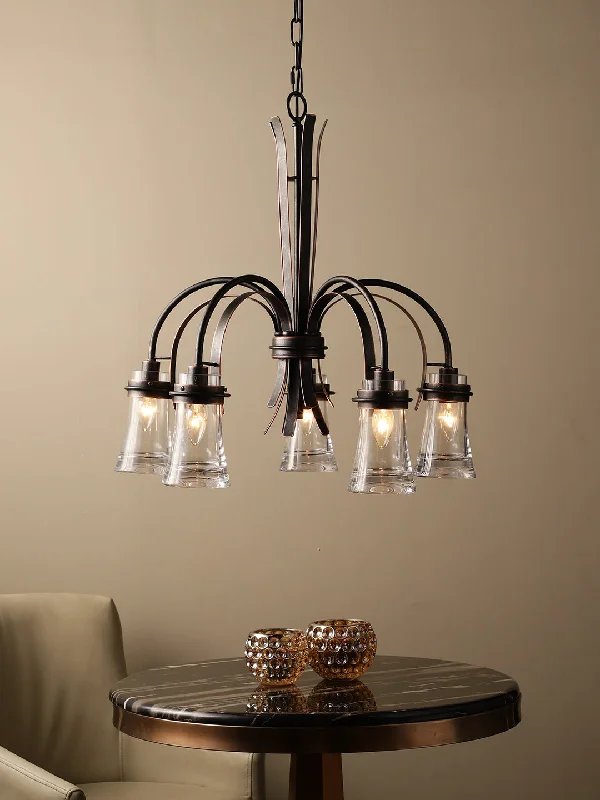 Chandeliers with Candle - Style Bulbs for a Classic AestheticCaleb 5-Lamp Chandelier Chandeliers with Candle - Style Bulbs for a Classic AestheticCaleb 5-Lamp Chandelier