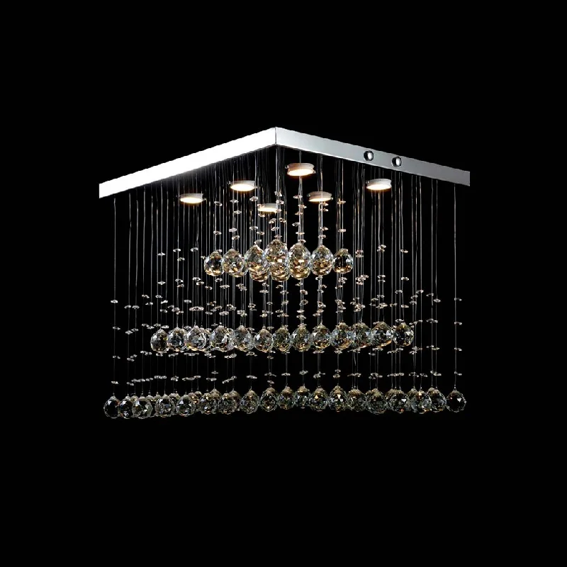 Ceiling - Mounted Chandeliers for Standard CeilingsCrystal Chandelier - TWIX TL 601
