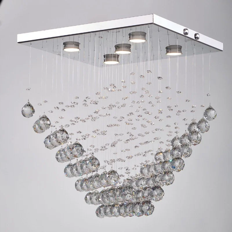French Country Chandeliers with a Romantic AuraCrystal Chandelier - Twix Tc490