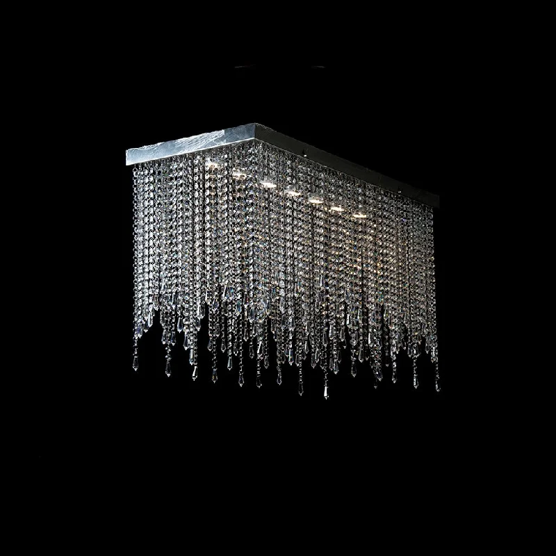 Industrial Iron Chandeliers for Loft - Inspired SpacesCrystal Chandelier - N980