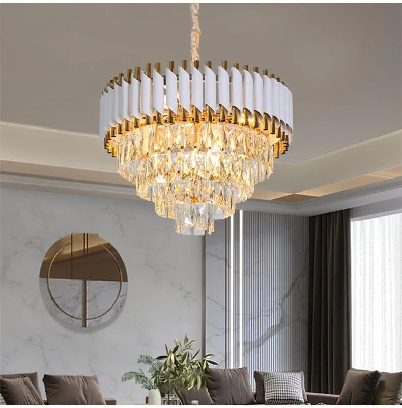Chandeliers with Sputnik - Style Design for a Futuristic VibeCrystal chandelier-as-220