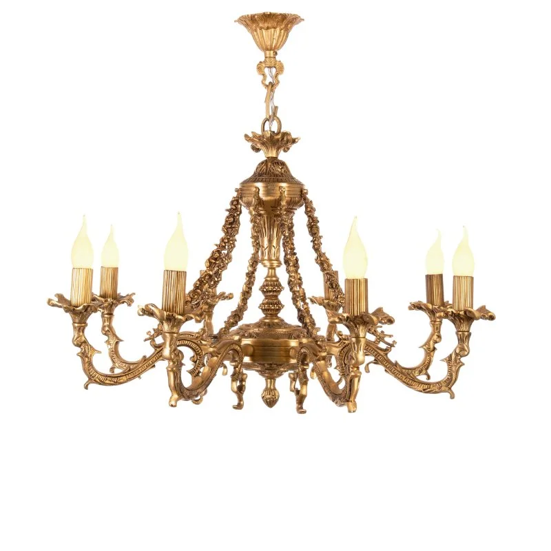 Minimalist Chandeliers for Sleek and Simple InteriorsChandelier - Antique045