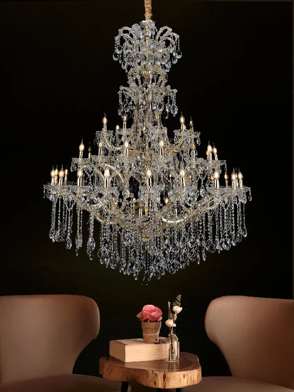Mid - Century Modern Chandeliers for Vintage AppealEldren 50-Lamp Chandelier