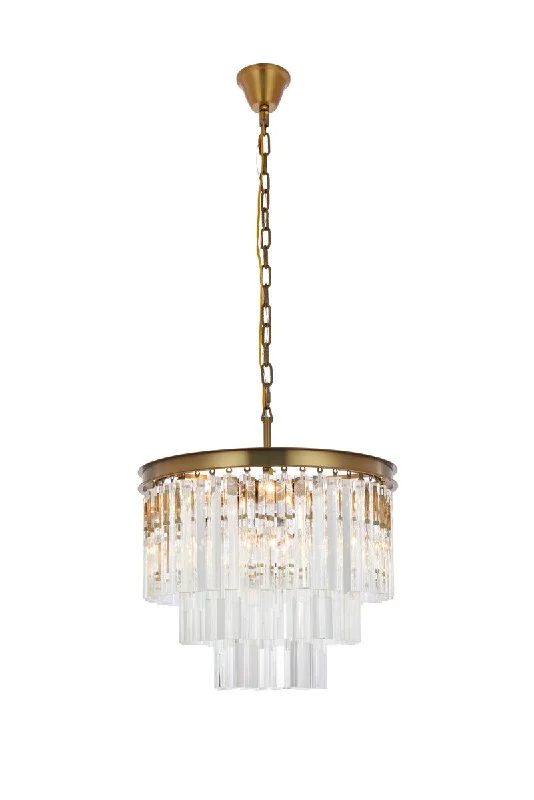 Oversized Chandeliers as a Statement Piece in Living RoomsSydney Nine Light Chandelier