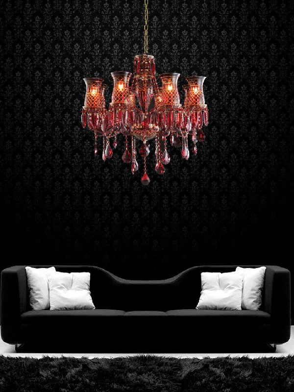 Rustic Wood Chandeliers for Country - Style HousesElizabeth 8-Lamp Chandelier