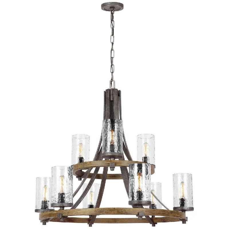 Chandeliers with Clear Crystal for a Sparkling EffectFeiss Angelo 9 Lights Chandelier