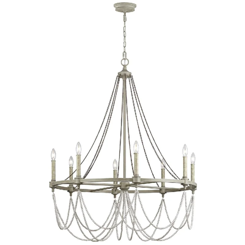 Chandeliers with Metal Frames in Copper FinishFeiss Beverly 8-Light Chandelier