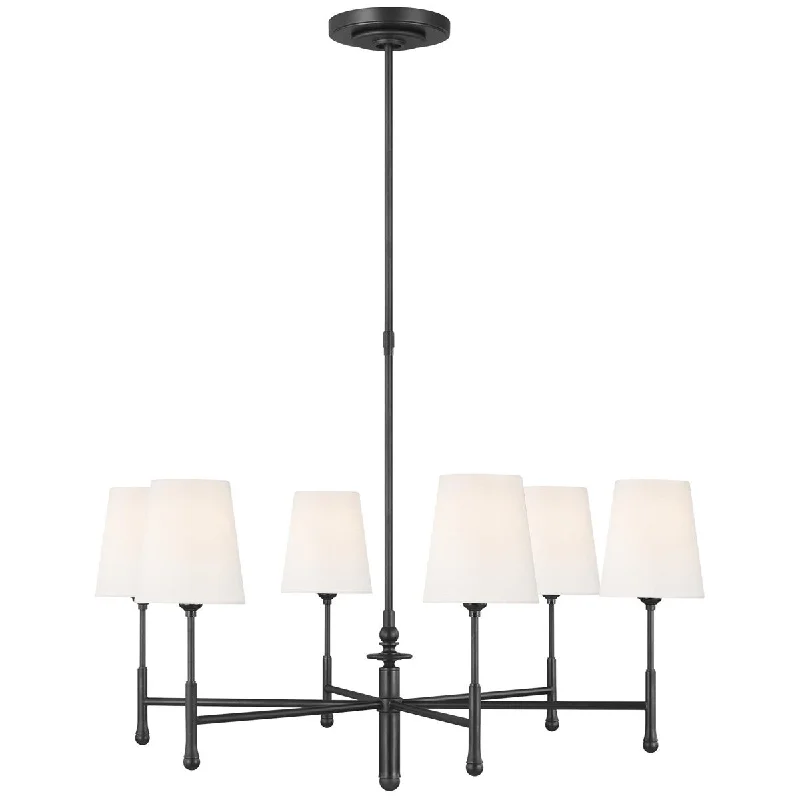 Chandeliers with Frosted Glass for a Softer Light DiffusionFeiss Capri 6-Light Chandelier Chandeliers with Frosted Glass for a Softer Light DiffusionFeiss Capri 6-Light Chandelier