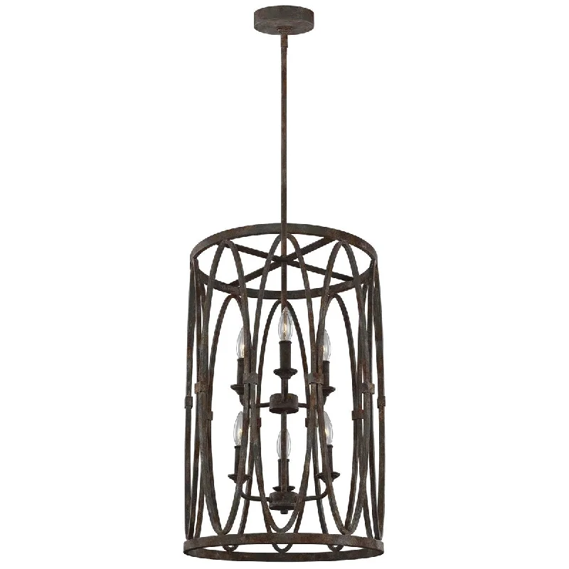 Chandeliers with Sputnik - Style Design for a Futuristic VibeFeiss Patrice 6-Light Chandelier