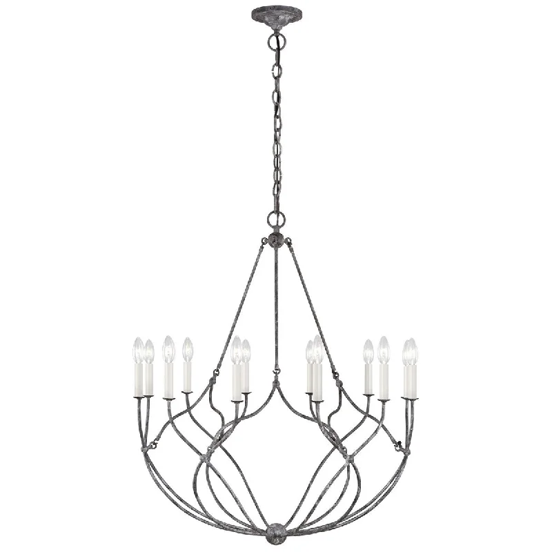 Large Chandeliers for Grand Halls and FoyersFeiss Richmond 12-Light Chandelier