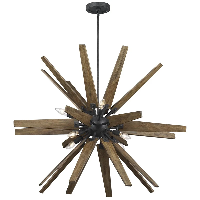 Chandeliers with Multiple Lights for Maximum IlluminationFeiss Thorne 8-Light Chandelier Chandeliers with Multiple Lights for Maximum IlluminationFeiss Thorne 8-Light Chandelier
