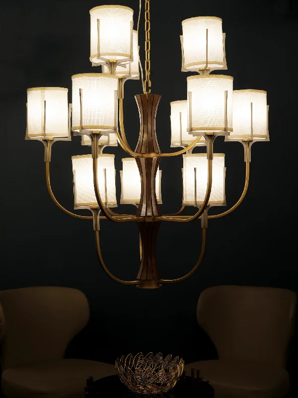Chandeliers with Adjustable Arms for Directional LightingFella Chandelier