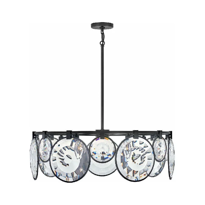 Chandeliers with Metal Frames in Silver FinishFredrick Ramond Nala Chandelier