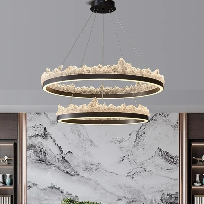 Bohemian - Style Beaded Chandeliers for Eclectic DecorGloire Round Chandelier