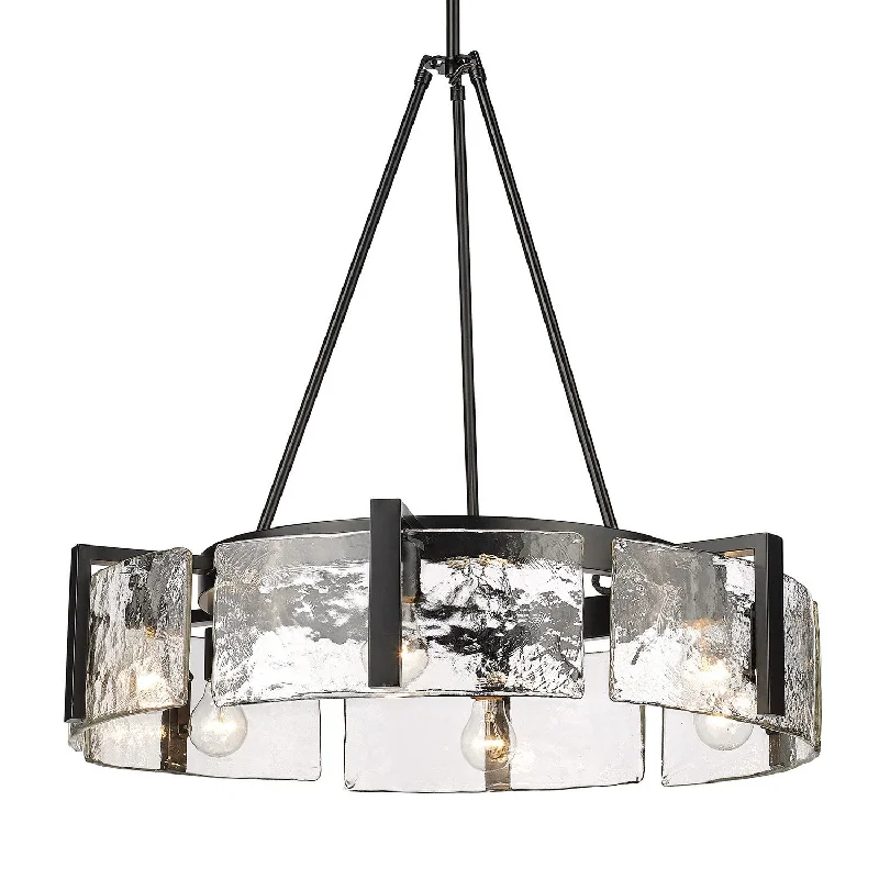 Industrial Iron Chandeliers for Loft - Inspired SpacesAenon Six Light Chandelier