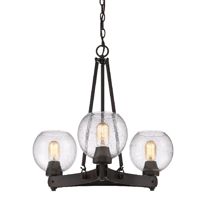 Chandeliers with Colored Glass for a Splash of ColorGalveston Chandelier