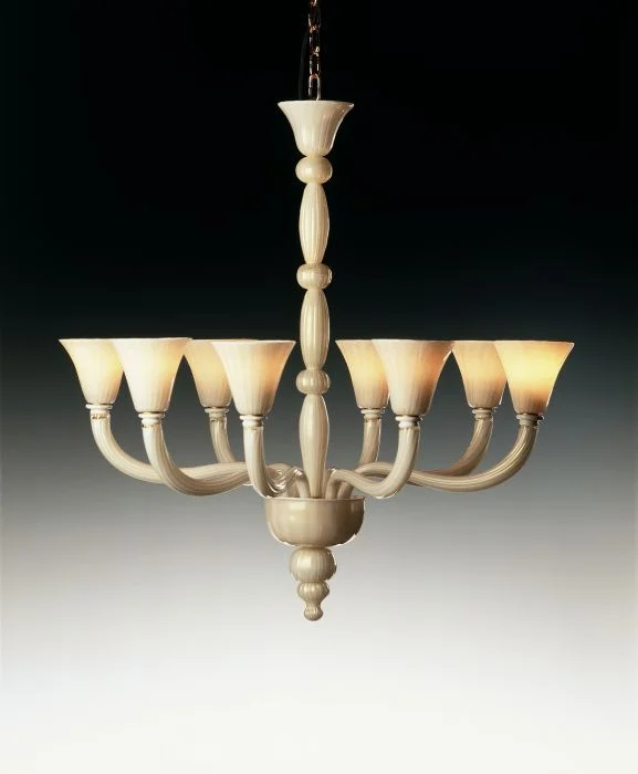 Chandeliers with Pendant Lights for a Stylish LookHandblown Milk White 8 Light Murano Glass Chandelier Chandeliers with Pendant Lights for a Stylish LookHandblown Milk White 8 Light Murano Glass Chandelier