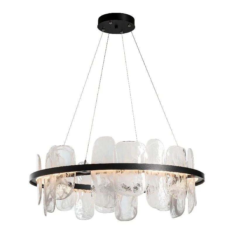 Small Chandeliers for Compact RoomsVitre Circular LED Pendant