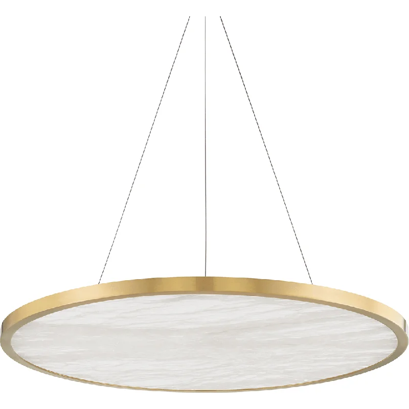Chandeliers for High Ceilings to Fill Vertical SpaceEastport 36" Led Chandelier