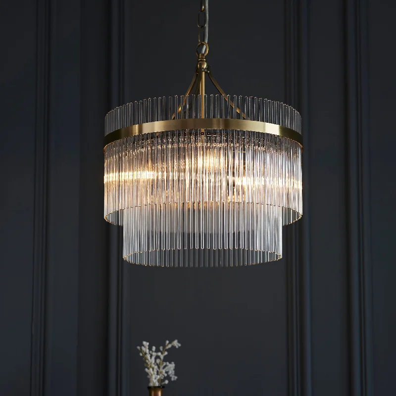 Incandescent Chandeliers for a Warm and Traditional GlowMarianna 3Lt Indoor Pendant Light In Antique Brass Plate & Clear Glass Finish Incandescent Chandeliers for a Warm and Traditional GlowMarianna 3Lt Indoor Pendant Light In Antique Brass Plate & Clear Glass Finish