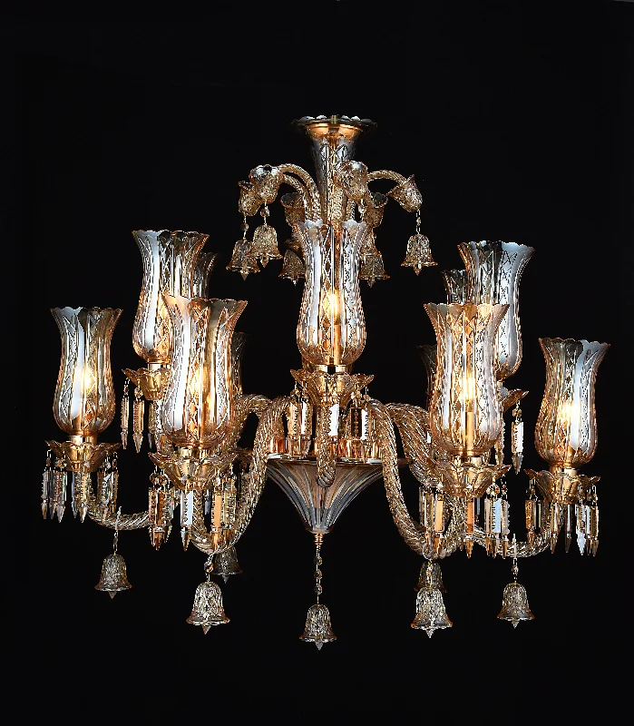 Traditional Brass Chandeliers for Classic InteriorsLucia 12 Chandelier