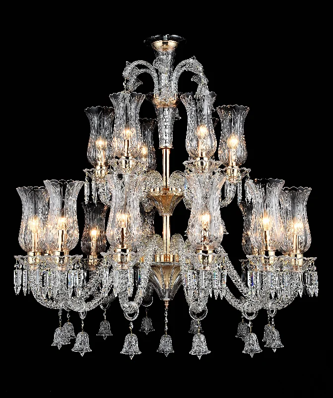 Chandeliers for Low Ceilings to Avoid OvercrowdingLuco 18 Chandelier