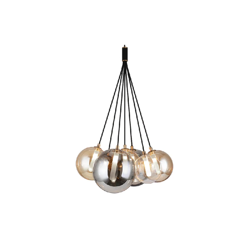Chandeliers with Metal Frames in Copper FinishMagma Chandelier