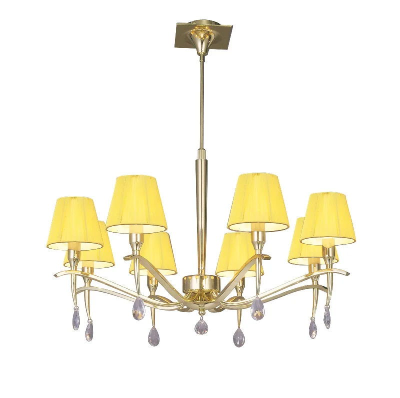 French Country Chandeliers with a Romantic AuraMantra M0341PB Siena Pendant Round 8 Light Polished Brass French Country Chandeliers with a Romantic AuraMantra M0341PB Siena Pendant Round 8 Light Polished Brass