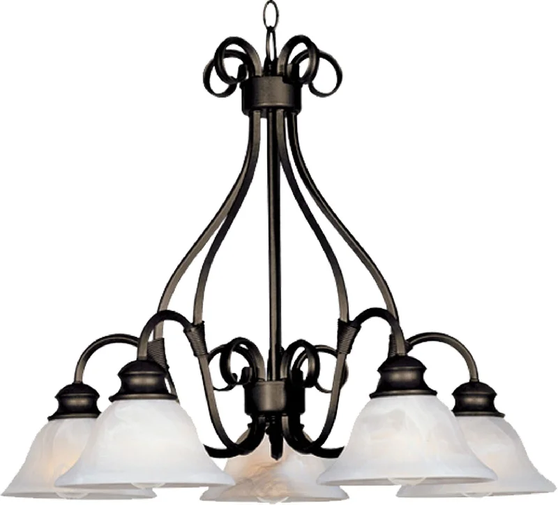 Chandeliers with Metal Frames in Black FinishPacific Chandelier
