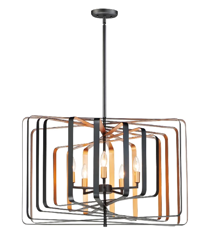 Chandeliers with Adjustable Height for Custom InstallationRadial Pendant