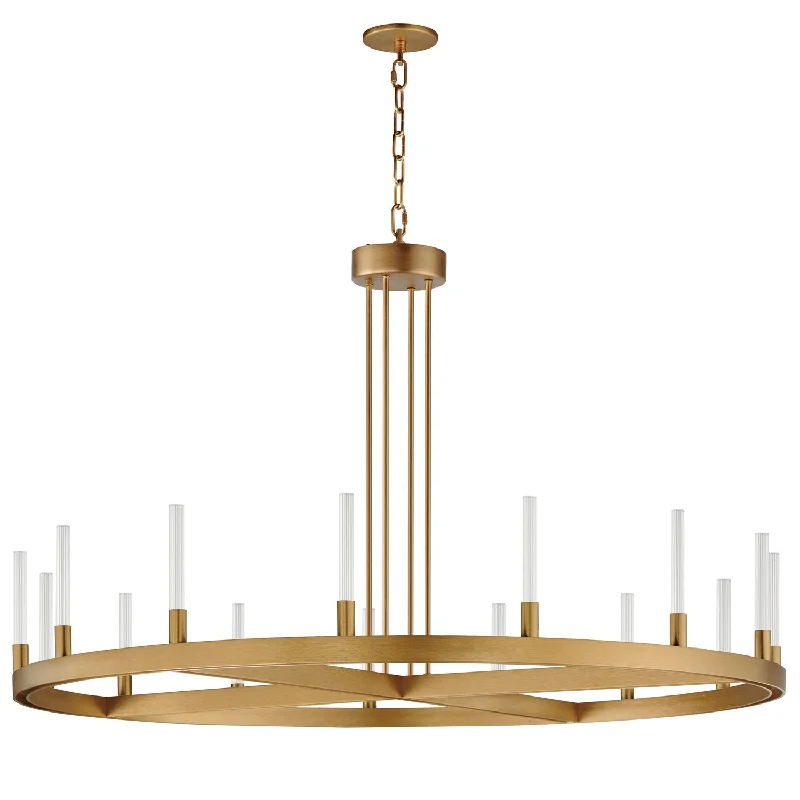 Chandeliers with Sputnik - Style Design for a Futuristic VibeMaxim Ovation 16168CRGLD Chandelier Light - Gold