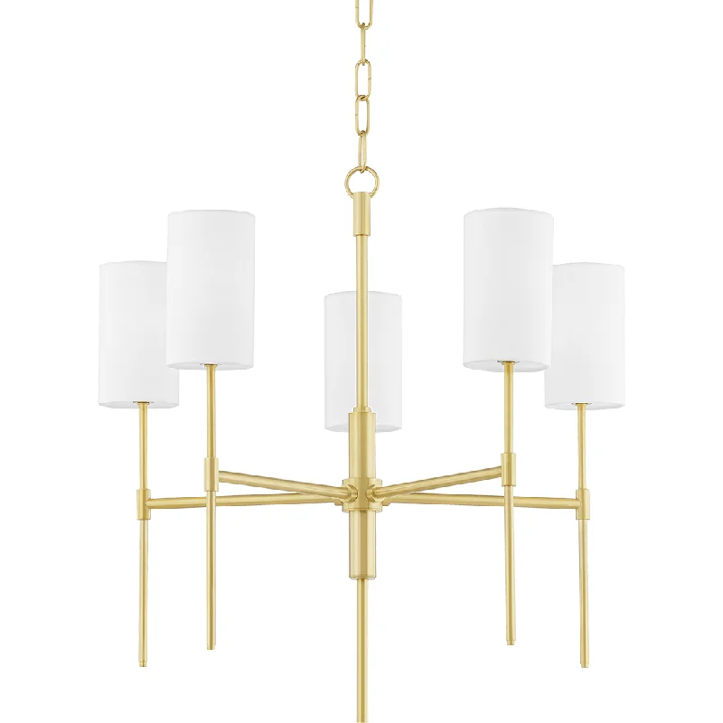 Industrial Iron Chandeliers for Loft - Inspired SpacesOlivia 5 Light Chandelier