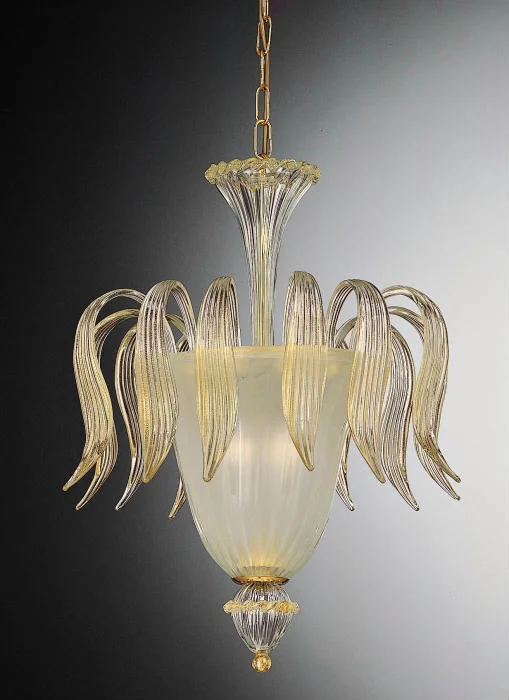Rustic Wood Chandeliers for Country - Style HousesMurano Clear Glass Ceiling Light Infused With 24 Carat Gold Rustic Wood Chandeliers for Country - Style HousesMurano Clear Glass Ceiling Light Infused With 24 Carat Gold