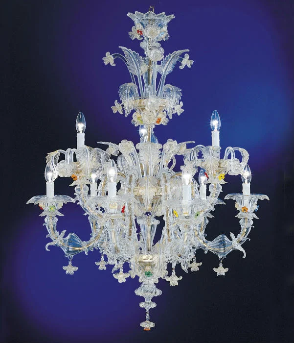 Chandeliers for Low Ceilings to Avoid OvercrowdingMurano Glass Multi-Coloured Floral Chandelier Chandeliers for Low Ceilings to Avoid OvercrowdingMurano Glass Multi-Coloured Floral Chandelier